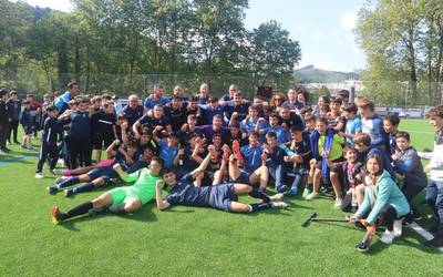 Bergarako gazte mailako taldeak lortu du Liga Nazionalerako igoera
