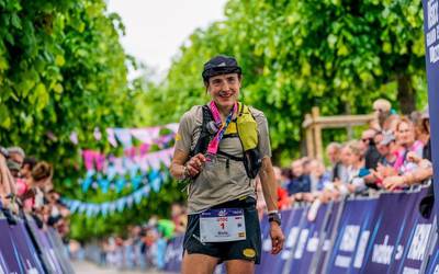 Alsace Grand Est traila irabazi eta Mont Blanceko Ultra Trailerako dortsala lortu du Maite Maiorak