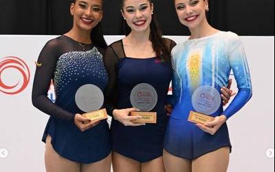 Naroa Ruiz Mongek urrezko domina jantzi du Paraguain