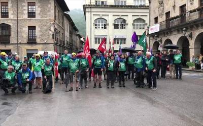 Oinez Gasteizeraino, 1080 euroko gutxieneko pentsioaren alde