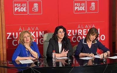 Enpleguaren inguruko hitzaldia izan da PSE-EEren udal eta foru hauteskundeen ekitaldi nagusia