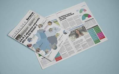 Hauteskundeen emaitzak jaso ditugu Aiaraldea Hemen hamabostekariaren zenbaki berrian