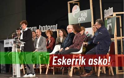 Ana Azkoitia: "Eskerrik asko gugan konfiantza jarri duzuen guztioi"
