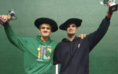 Gipuzkoako pala egokituko txapelketa irabazi du Joseba Altunak