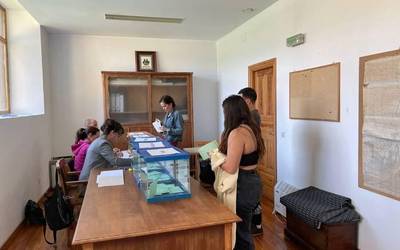 Nafarroan parte hartzea %54,35ekoa da, 2019an baino 1,82 puntu txikiagoa