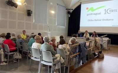Goienagusiren batzar orokorra egin du