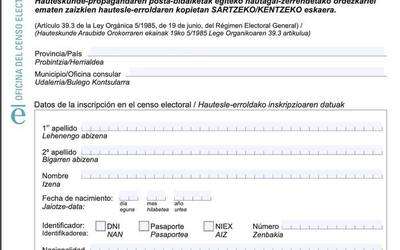 Herritarrek badute aukera hauteskunde propagandarik ez dutela nahi adierazteko