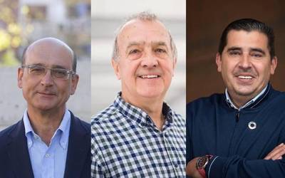 Legarda, Ruiz de Pinedo eta Senderos, Espainiako Kongresurako zerrendaburuak