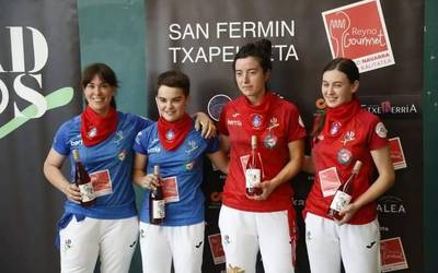 Ados elkartearen San Fermin torneoko lehen partida galdu du Etxekolonea zubietarrak