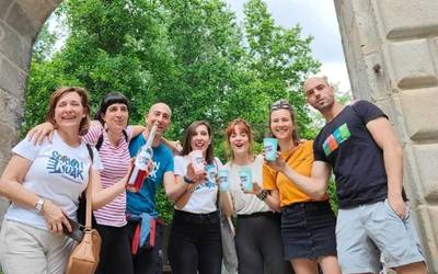 Ibai Sueskun (Sorionekuak): "Lehen harri koxkorra jarrita ea larunbatekoak balio duen euskarari bultzada emateko"