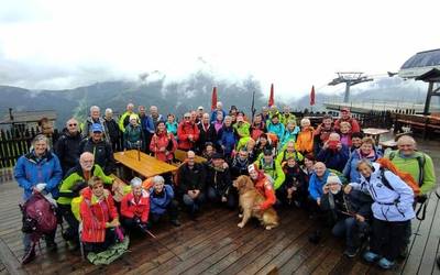 Dolomitak mendilerroan izan dira Pol Poleko kideak