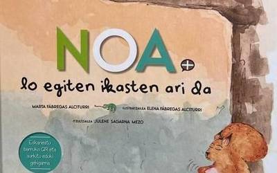 Ainhoa Eraso: "Gorputzaren bitarteko erlaxatzeko moduak proposatzen dizkigu Noa ipuinak"