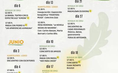 Orgi basoan,Kermés festibalaren azken kontzertuak: Burutik, Gatibu, Olaia Inziarte eta Bulegoren emanaldiak