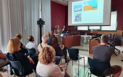 Klimaren bilakaeraren inguruko puzzlea osatu du Mari Jose Iriarte-Chiapusso ikertzaileak Mendaron