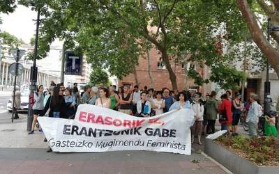 Gasteizen salatu dute Santutxuko hilketa matxista