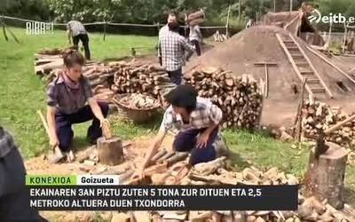 Goizuetako txondorra eta txondorgileak 'Biba zuek' saioan