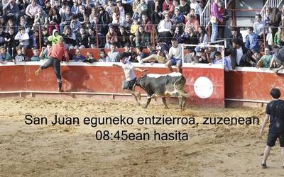 Sanjuanak 2023: lehen eguneko entzierroa