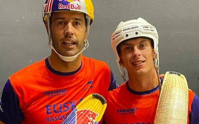 Zumaia Jai Alai Master Serieseko finalera sailkatu dira Goikoetxea eta Lopez