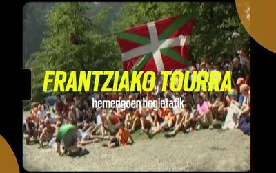 Frantziako Tourraren gaineko erreportajea