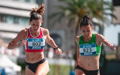 Bi domina eskuratu zituen Itxaso Escondrillasek Espainiako Atletismoko Master Txapelketan