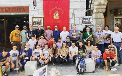 Besta aitzineko kontzertua emanen du Lesakako musika bandak ekainaren 30ean