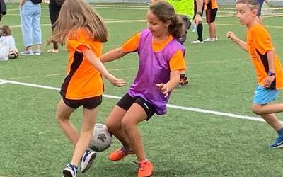 270 haur eta gaztetxok parte hartu dute 3X3 Futbol Txapelketan