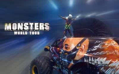 Egun bat Monster Truck ikuskizuna Gasteizera iristeko