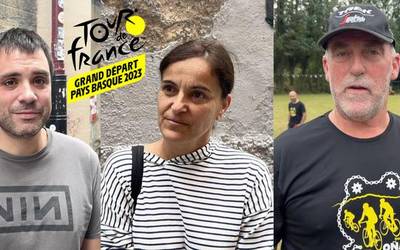 Debagoiendarrak "gogotsu" Frantziako Tourra etxetik pasatzen ikusteko