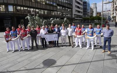 San Fermin erremonte profesionaleko txapelketa aurkeztu dute