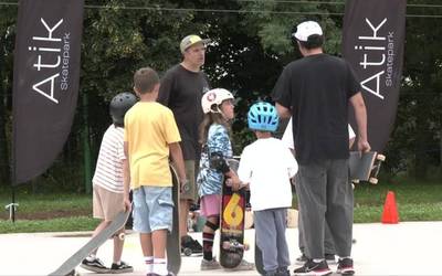 Skate-ak belaunaldi desberdinak batu ditu, Bergarako Labegaraietan