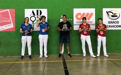 Iturriaga eta Etxebeste Ados pilota elkartearen San Fermin Torneoko finalean izanen dira