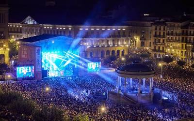 Festaren lehen sei egunetan, 188.300 pertsona bertaratu dira musika emanaldietara