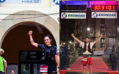 Laura Rodriguez bosgarren postuan sailkatu da Ehunmilak proban eta Angel Quintana hogeigarrengoan