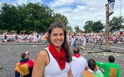 Irune Biurrun: "Beroak markatu ditu aurtengo herri kirol lehiaketak"