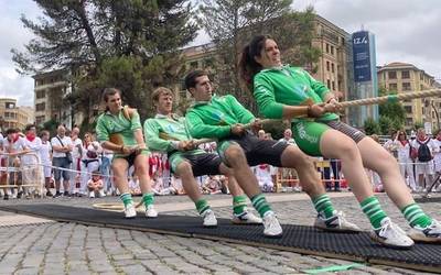 Beti Gaztek irabazi du sokatirako San Fermin Torneo mistoa