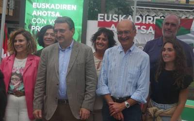 Madrilen “Euskadiren ahotsa” izateko botoa eskatu du EAJk Laudion
