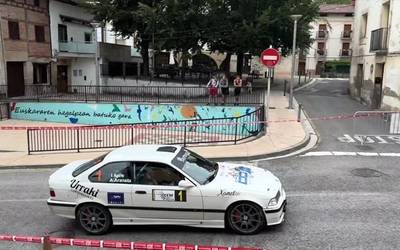 Apalantza eta Agirre gailendu dira Eskoriatzako Rallysprintean
