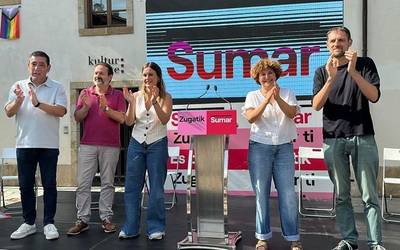 Sumar alderdiak Yolanda Diaz presidentegaiaren aldeko botoa eskatu du