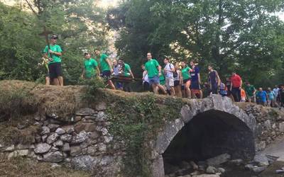 Gisatu herrikoia, erromeria eta jubilatuen bazkaria Abadiñoko errogatiba egunean