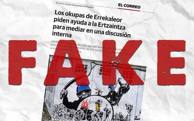 Ertzaintza eta El Correo gezurtatzen