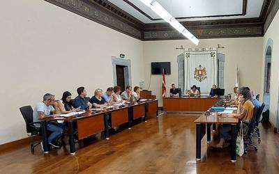 Espainiako Auzitegi Konstituzionalak udalei euskara hutsez aritzeko aukera ezeztearen kontrako mozioa onartu dute Elgoibarko EAJko eta EH Bilduko haut