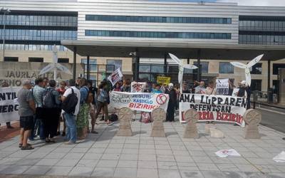 Energia berriztagarrien lurralde plana atzera botatzeko alegazioak aurkeztu dituzte Jaurlaritzan, tartean Karakate Bizirikekoek jasotakoak
