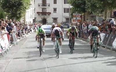 Luca Martinez, Olaztiko podiumera igotzear