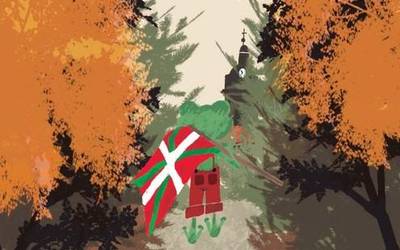 Ane Galdos Biainen lanak ilustratuko du jaien egitarauaren azala