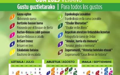 "Udako bisitak" eskaintza antolatu du Baztan-Bidasoa turismo elkarteak