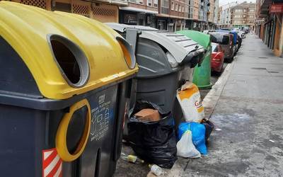 Arratoi eta labezomorroak, edukiontzi faltaren ondorio