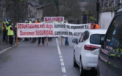 Abiadura murrizteko elementuak jarriko ditu Foru Aldundiak Baranbion