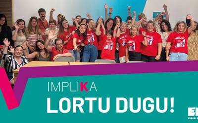 “Hau izan da nire lehen Enplegua Erregulatzeko Espedientea eta espero dut azkena izatea, baina argi dut borroka dela bide bakarra”
