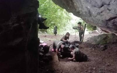 Lezeagako haizpea ikertzeko lehen kata egin du Aranzadik