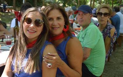 Jende ugari elkartu da Santo Domingo Jaiaren lehen txanpan
